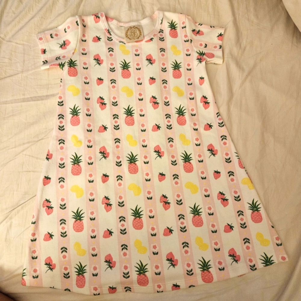 Beaufort Bonnet Company Polly Play Dress-Strawberry Pineapple  5